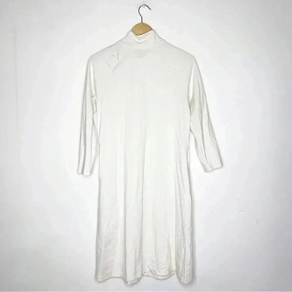 J. McLaughlin Ivory High Neck Long Sleeve Dress Size Small - Picture 5 of 5